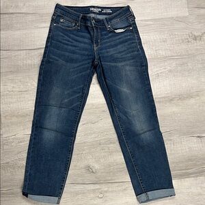 Denizen from Levi's Dark Blue Ankle Jeans sz 2 inseam 24